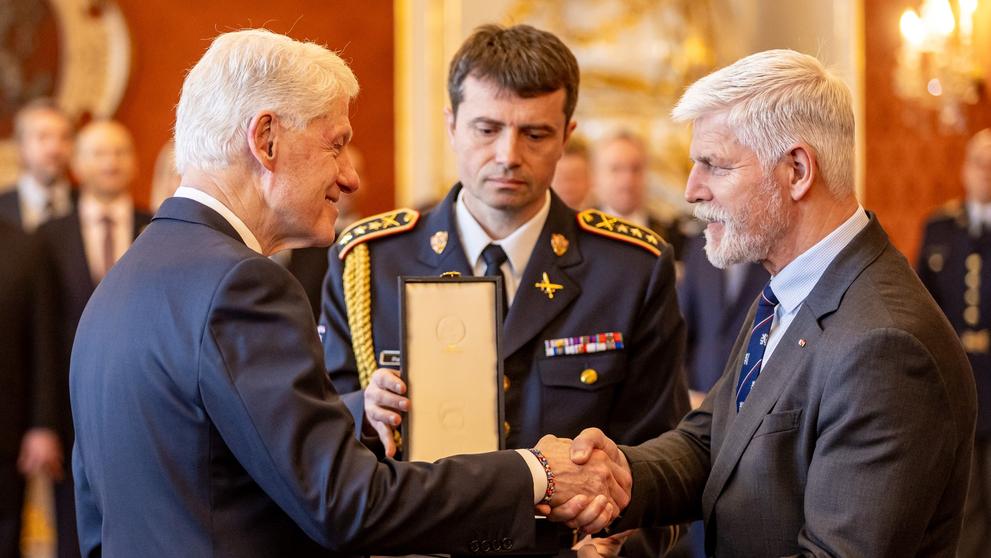 Bill Clinton dostal státní vyznamenání, 12. 3. 2024