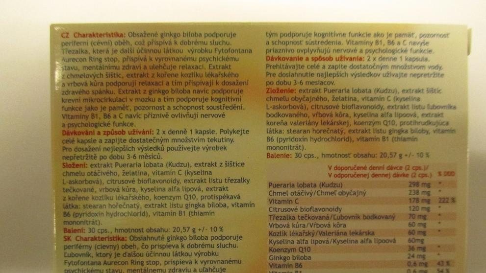 Potravinářská inspekce zakázala doplněk stravy téměř bez vitamínů - 2