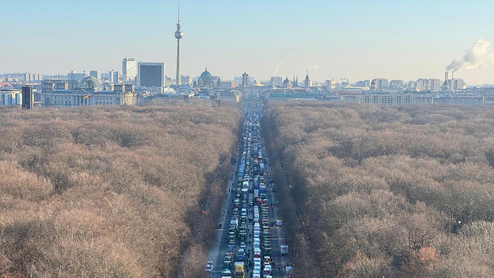 Stávka zemědělců v Německu, 8. 1. 2024 (5)