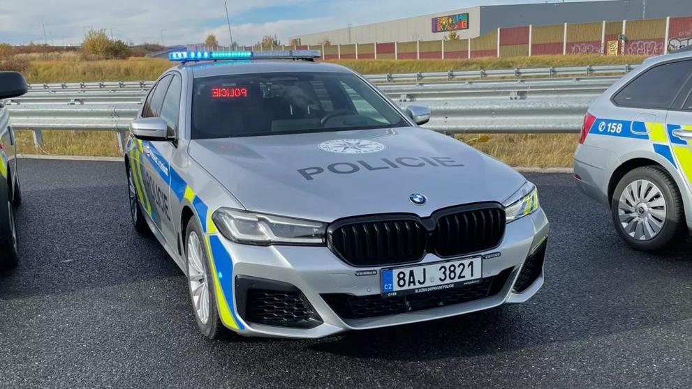 Policejní BMW 540i xDrive