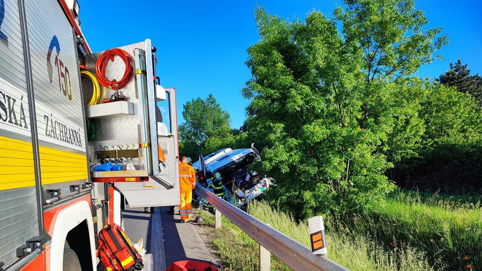 Nehoda autobusu na Slovensku (2)