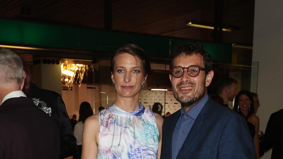Anna Polívková a její manžel Giuseppe na filmovém festivalu ve Varech