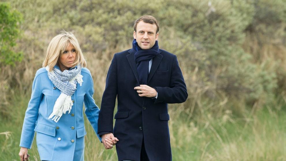 Emmanuel Macron a Brigitte Trogneux - 2