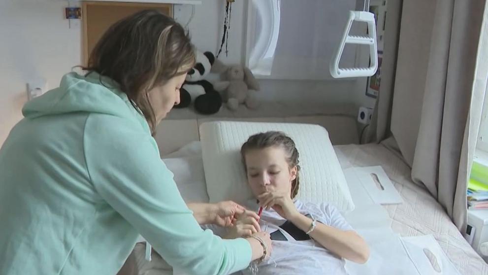 Rodiče pomáhají Michaele (2)