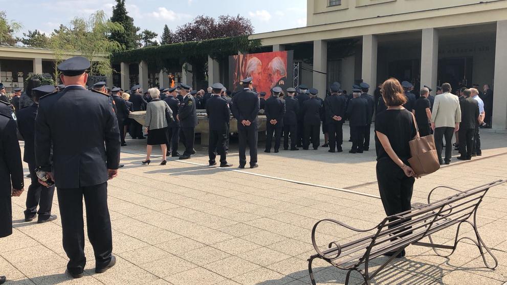 Rozloučení s šéfem dobrovolných hasičů Karlem Richterem - 3