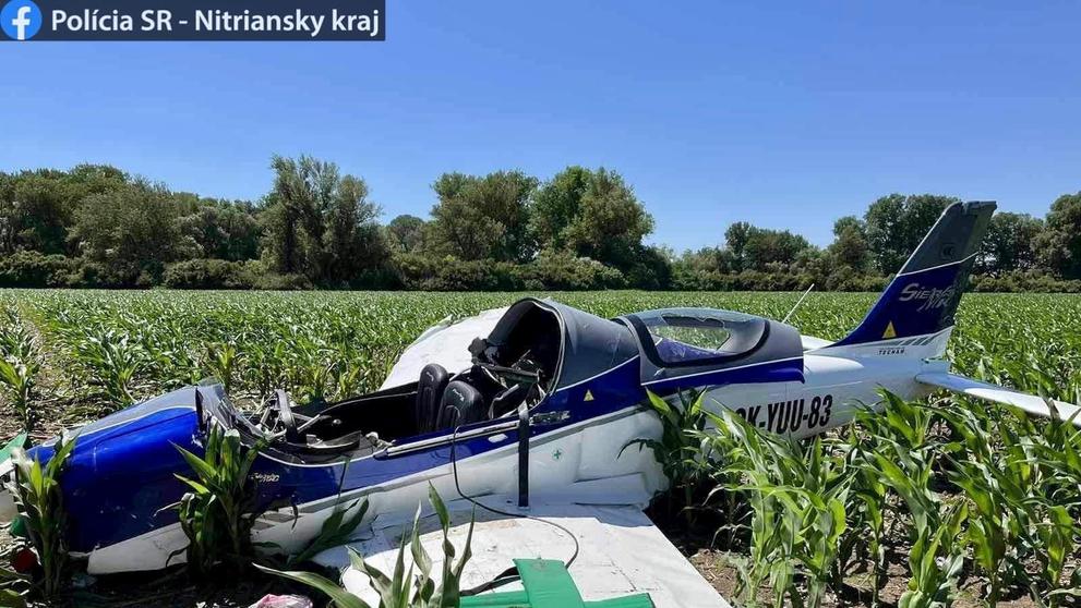 Na Slovensku spadlo malé letadlo