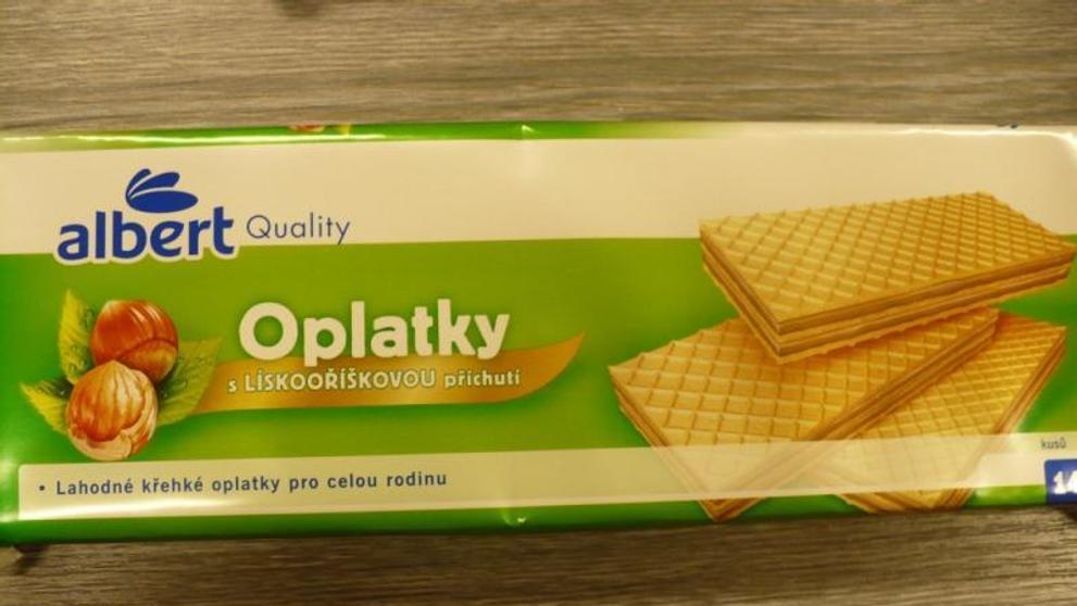 Závadné oplatky s lískooříškovou příchutí