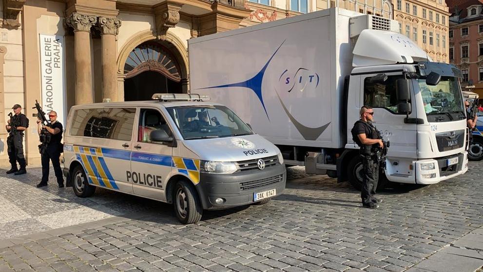 Převoz obrazů Rembrandta van Rijna do galerie na Staromestskem namesti - 14