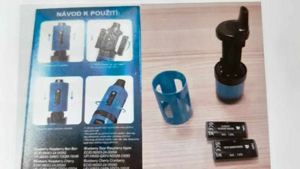 Nebezpečné elektronické cigarety zn. Puffmi (3)