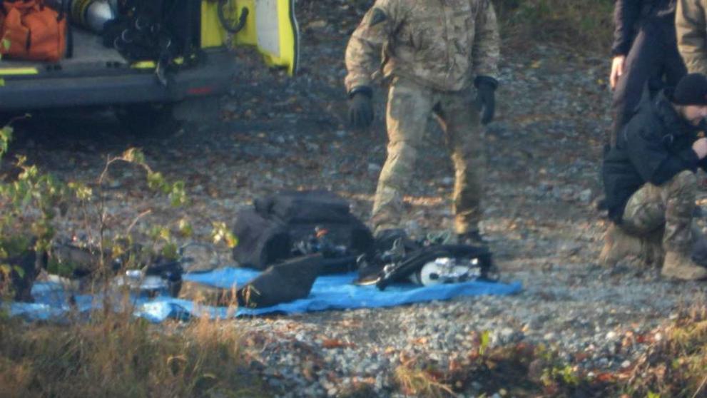 Policejní potápěči prohlédávali nádrž Želivku - 1