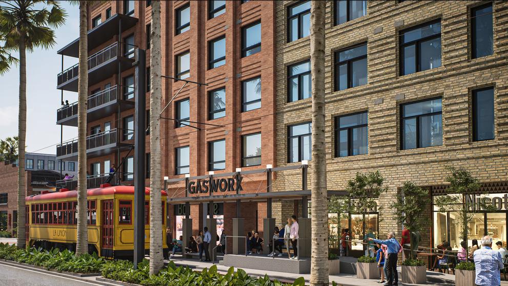 Vizualizace projektu Gasworx
