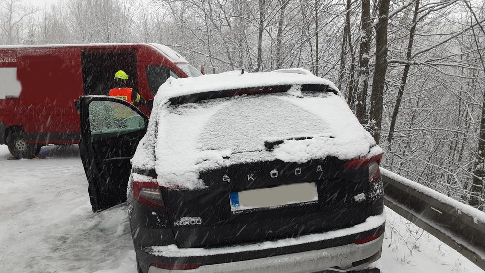 Dopravní nehoda v Olomouckém kraji (1)