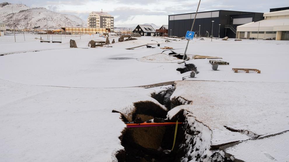 Grindavík se připravuje na erupci sopky