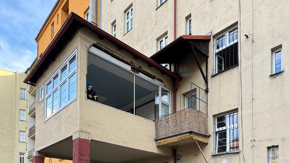 Exploze v bytu v Ostravě