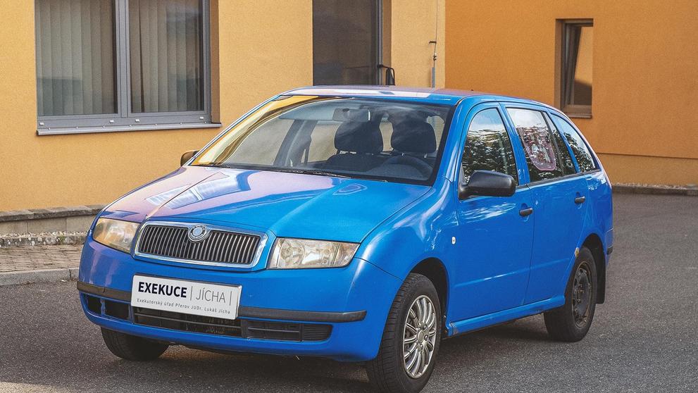 Dražba vozidel - Škoda Fabia Combi (benzin)