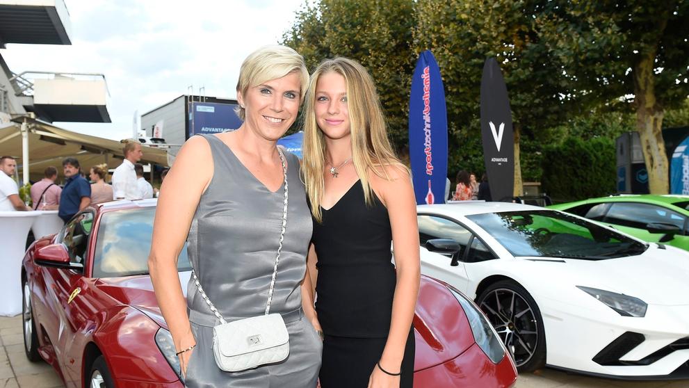 Kateřina Neumannová s dcerou Lucií, 26. 7. 2018