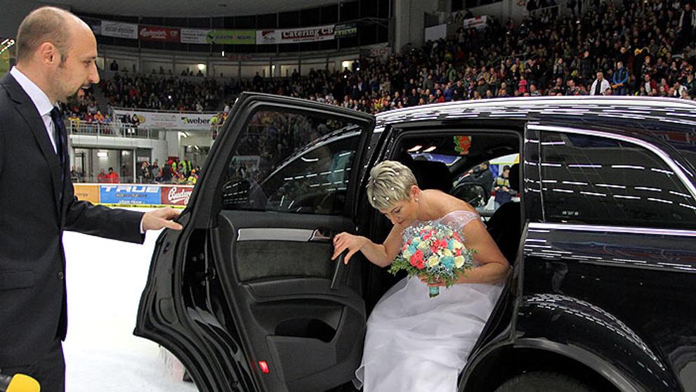 Hokejová svatba v Českých Budějovicích - 2
