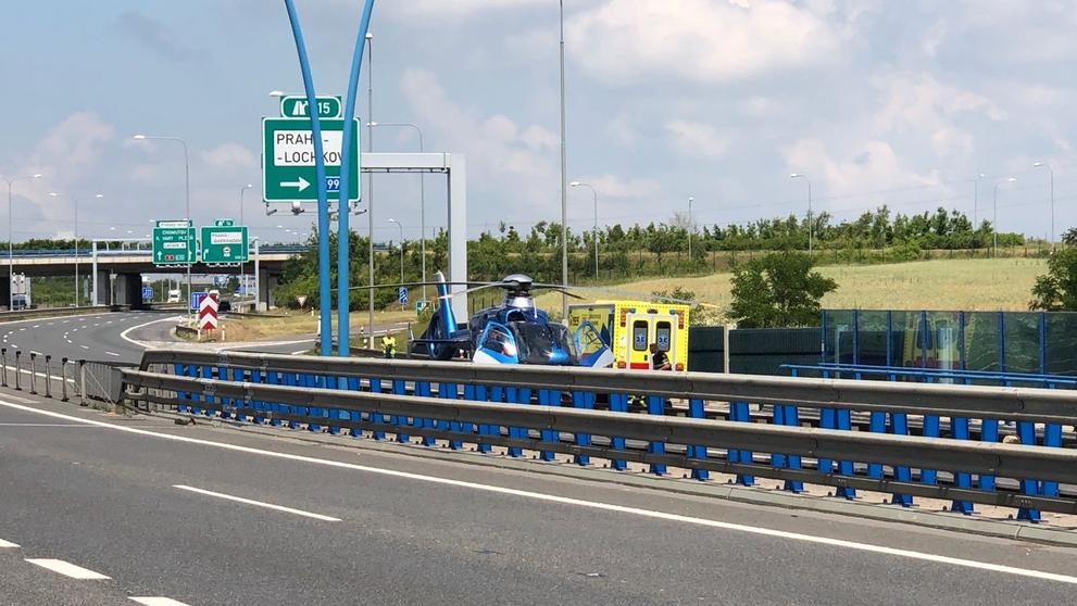 Nehoda na Pražském okruhu - 2