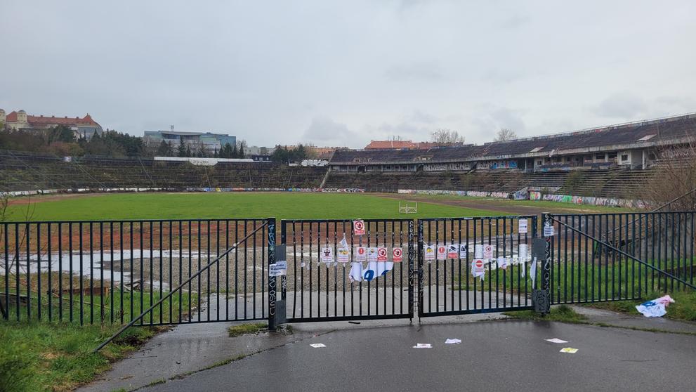 Fotbalový stadion Za Lužánkami (4/2023)