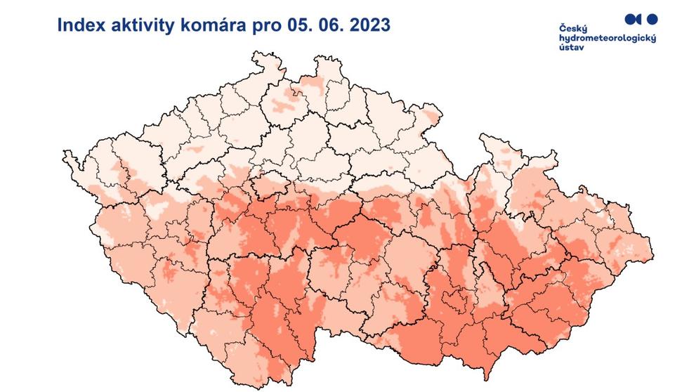Index aktivity komára pro 5.6.
