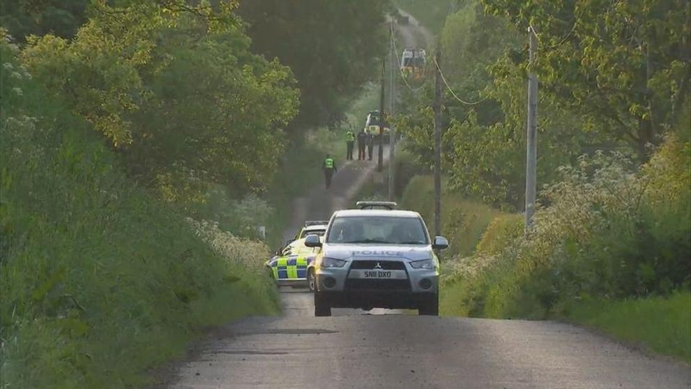 Nehoda na britské rallye - 1