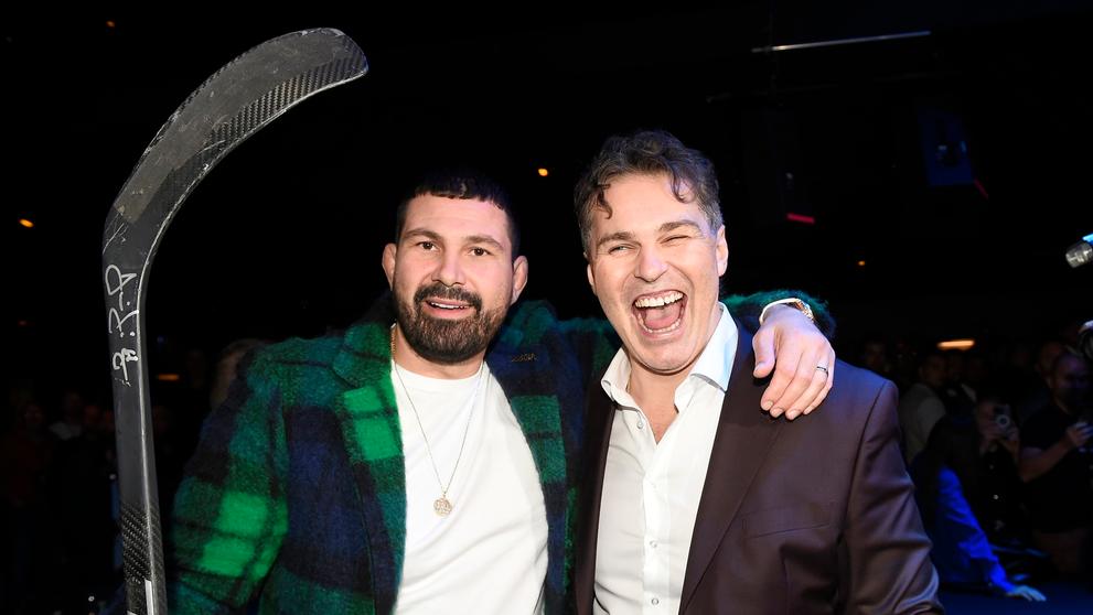 Atilla Végh a Jaromír Jágr, 7. 11. 2023
