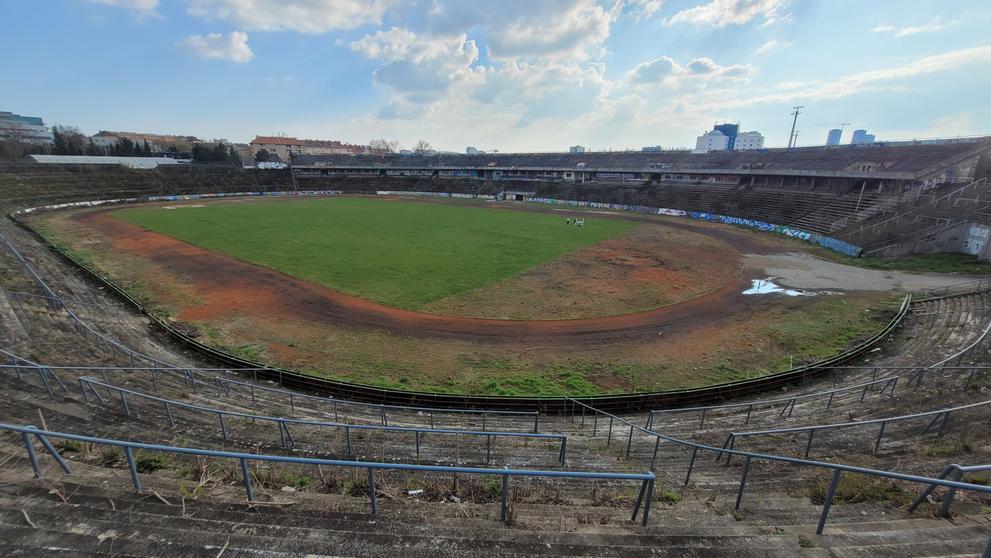 Fotbalový stadion Za Lužánkami (4/2023)