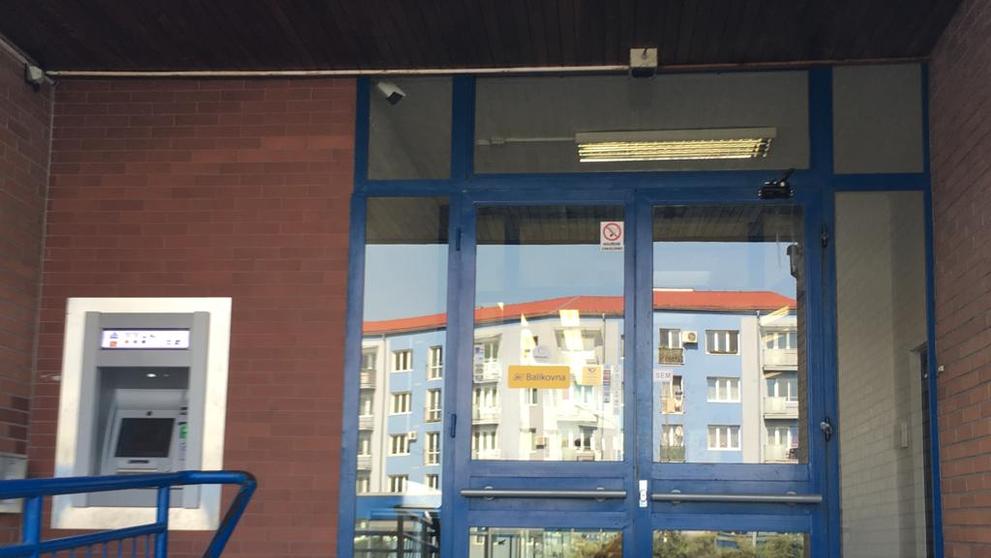 Přepadená pošta v Olomouci