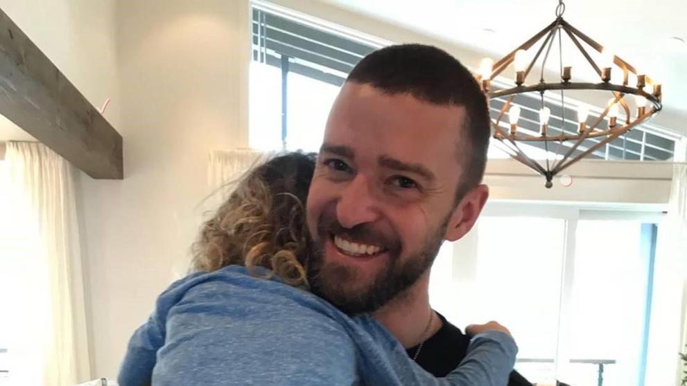 Justin Timberlake se synem, 17. 6. 2018