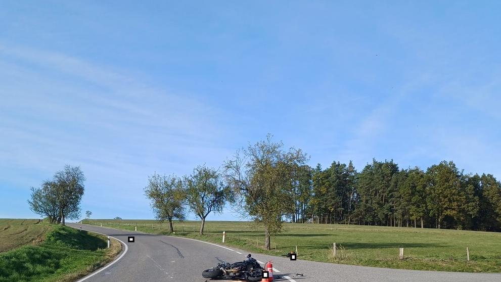 Dopravní nehoda u Milevska