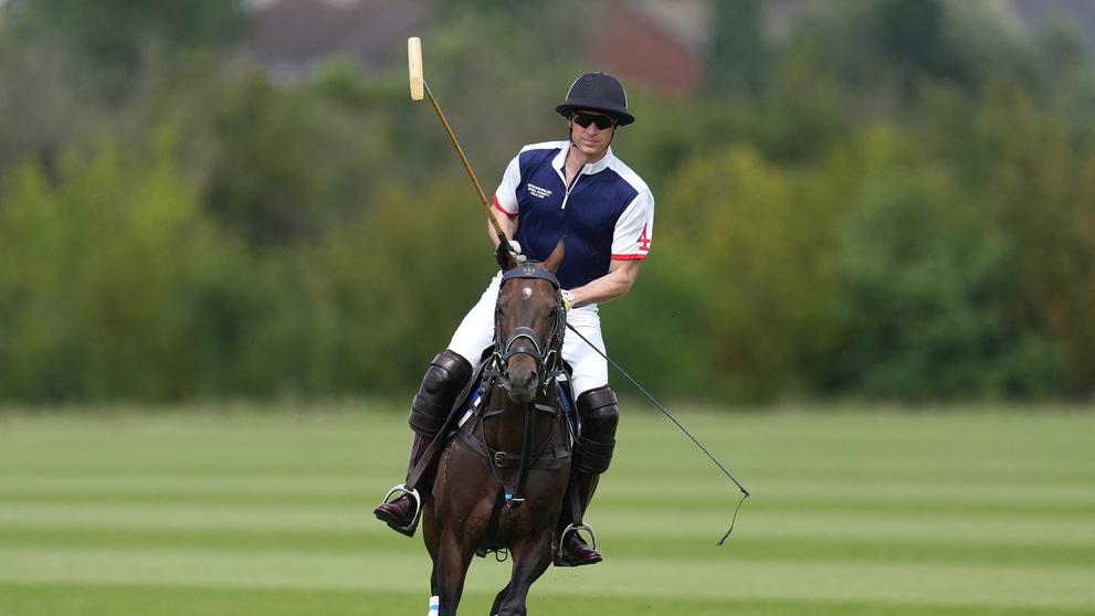 Princ William na charitativní akci Royal Polo Cup, 7. 9. 2023 (1)