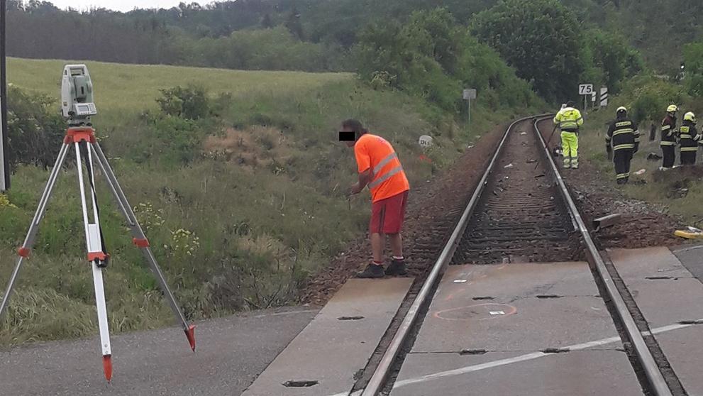Srážka auta s Vlakem, Silůvky na Brněnsku - 3