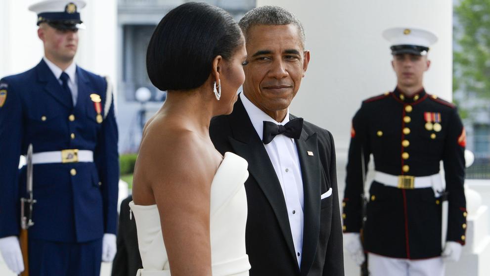 Michelle a Barack Obamovi, 2. 8. 2016