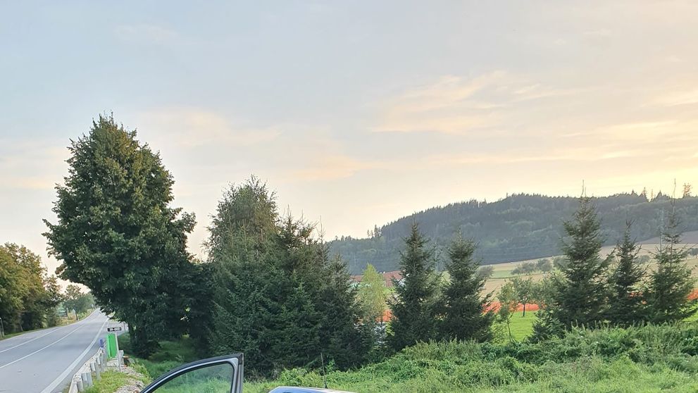 Nehoda na Českokrumlovsku