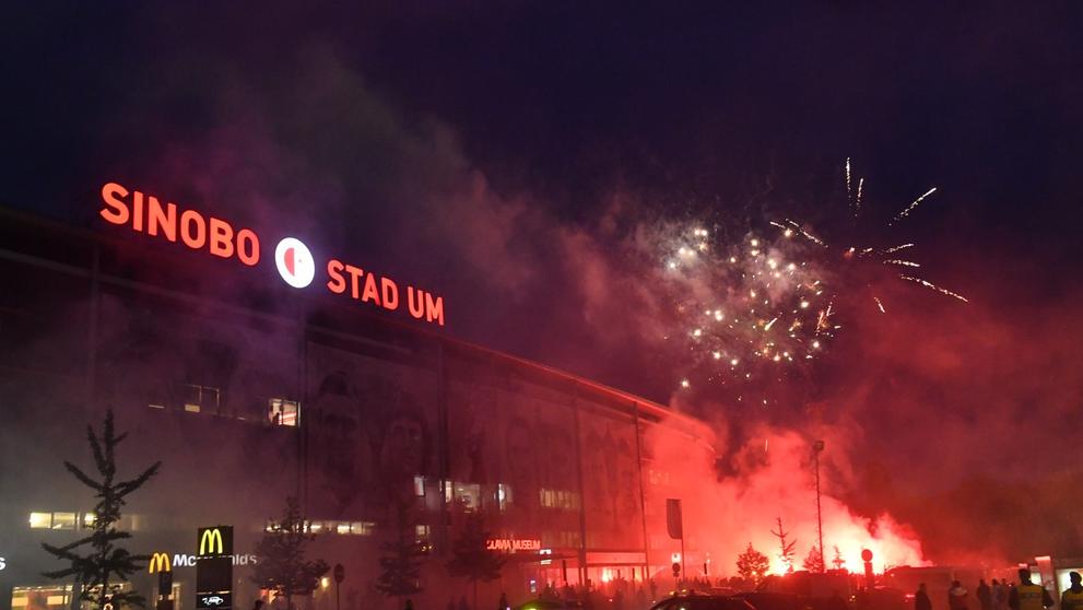 Ligové oslavy Slavie Praha