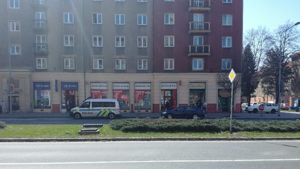 Přepadená banka v Havířově