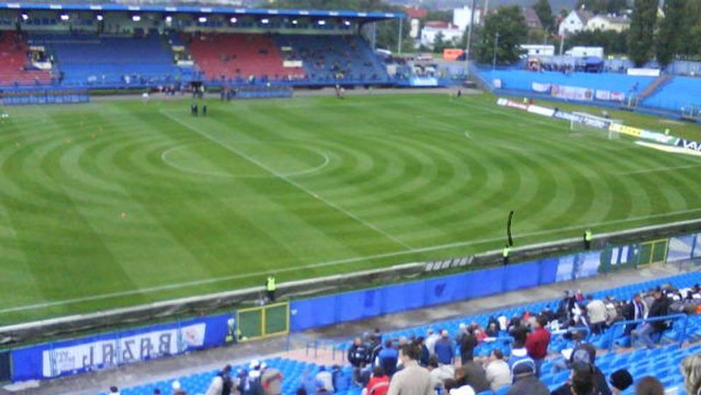 Fotbal v Ostravě