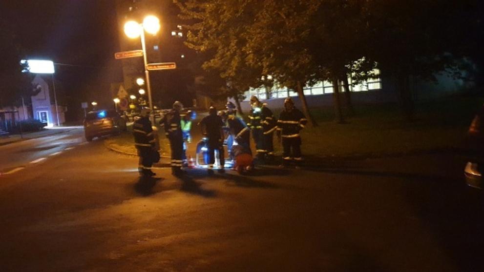 Evakuace osob po úniku plynu ve Frýdku-Místku - 3