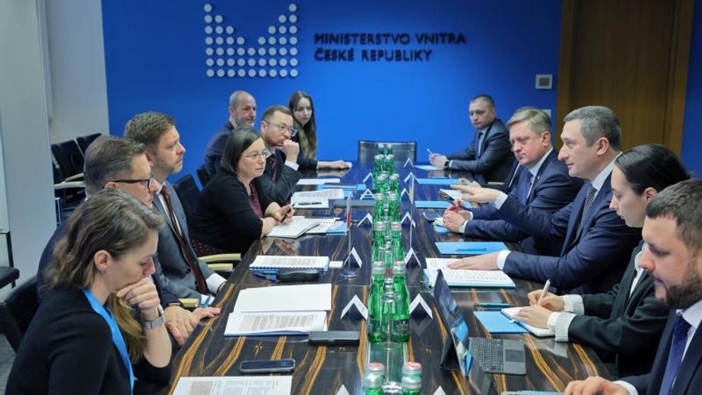 Vít Rakušan jednal s ukrajinským ministrem národní jednoty (2)