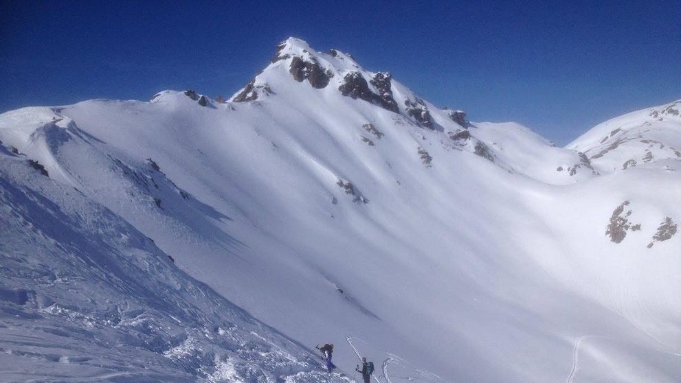 Lizumer Hutte - údolí, kde lavina zasypala Čechy - 3