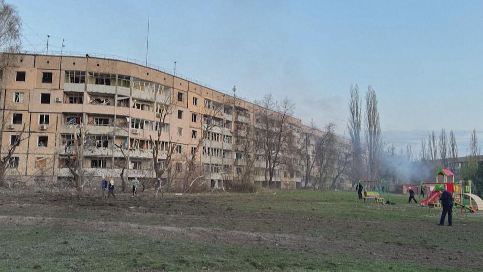 Ruský raketový útok na ukrajinské město Kryvyj Rih