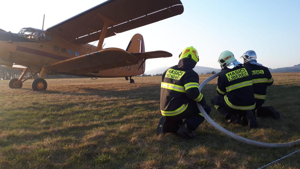 Kvůli rozsáhlému požáru na Liberecku byl vyhlášen 4. stupeň požárního poplachu - 2