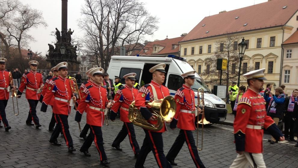 Přípravy na příjezd Zemana - 12