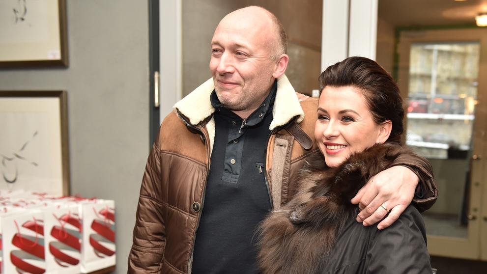 Tisková konference televize Nova - Robert Jašków a Dana Morávková