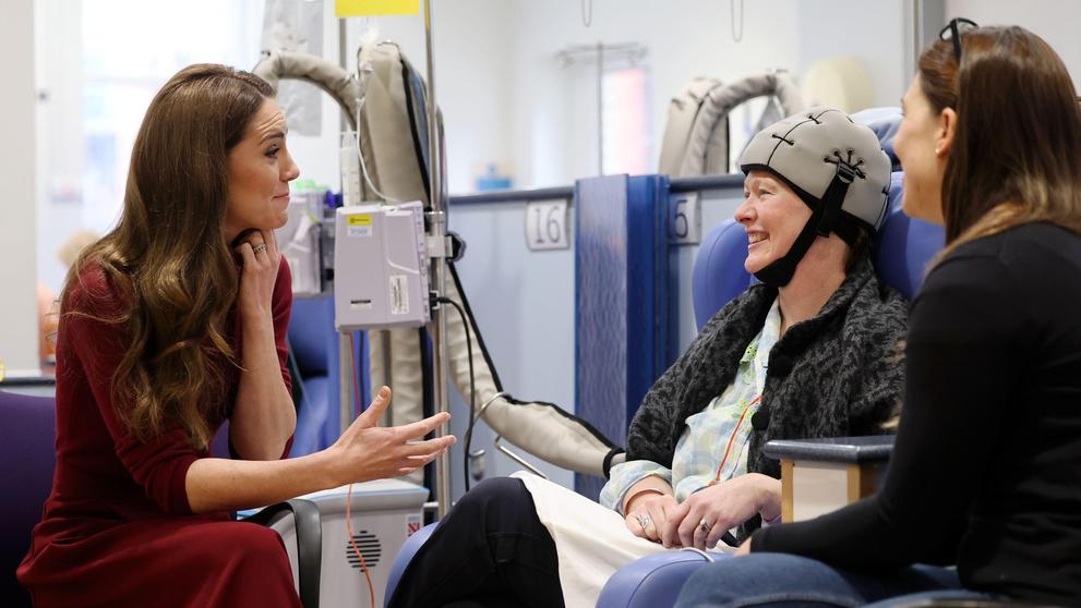 Princezna Kate na návštěvě nemocnice Royal Marsden, 14. 1. 2025 (11)