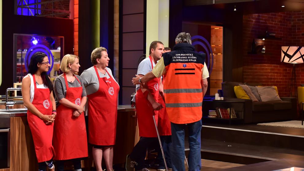 Vážné zranění v MasterChef Česko - 2