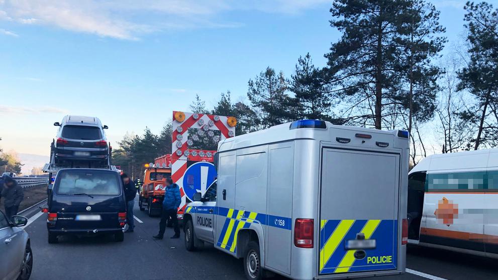 Tragická dopravní nehoda na D1 - 1