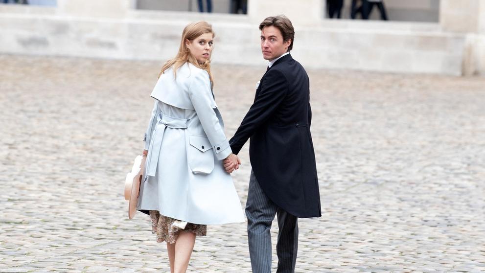 Princezna Beatrice a Edoardo Mapelli Mozzi