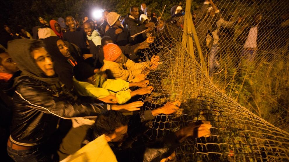 Nebezpečí ve francouzském přístavním městečku Calais - 2