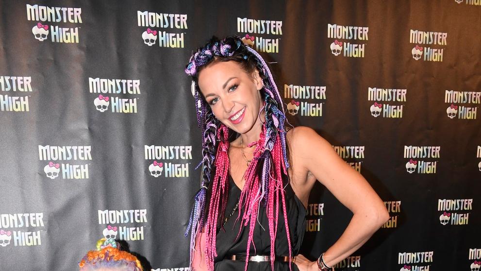 Agáta Hanychová s dcerou Miou, 31. 10. 2023 Halloween párty